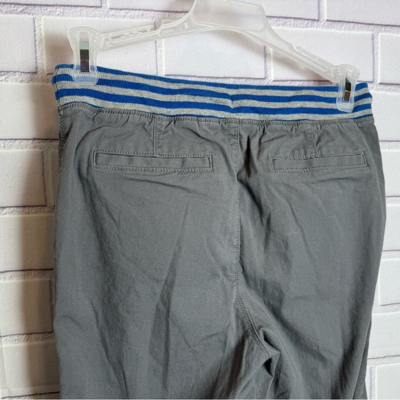 Gray Striped blue elastic waistband big boys Pants/size L (10-22) - Picture 4 of 9